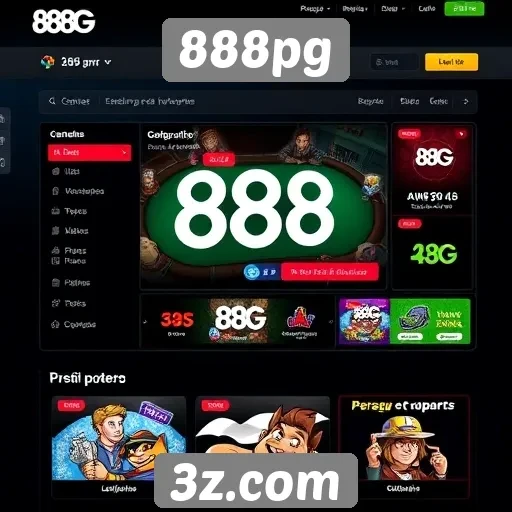 Interface do usuário do 888pg é elogiada por facilidade de uso